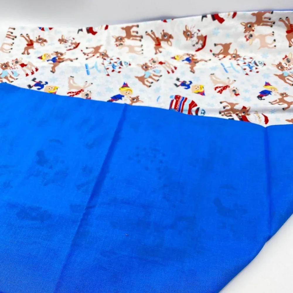 Rudolf the Red Nose Reindeer queen size handmade pillowcase misfit toys Herbie‎